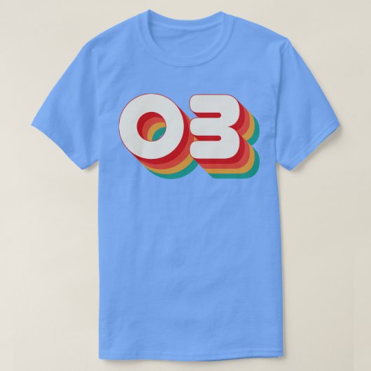 Nummer 10 t-shirt (Design voorkant)