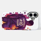 Nummer 10 vibes | Stijlvolle Sport iPhone Case (Achterkant (horizontaal))