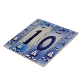 Nummer 10, Ziekendelft. Tegeltje