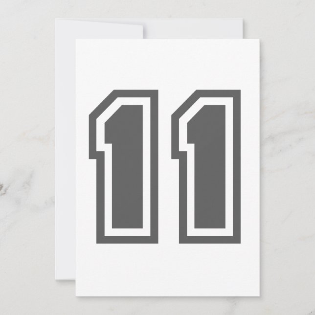 Nummer 11 (Voorkant)