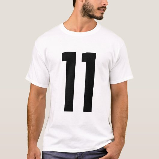 NUMMER 11 T-SHIRT (Voorkant)