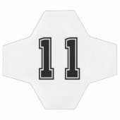 Nummer 11 voetbal (Enkel)
