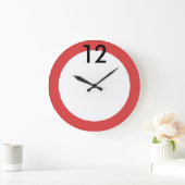 Nummer 12 Acrylwandklok Grote Klok (Huis)