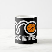 Nummer 12 basketbalkoffie-mok |  koffiemok (Center)