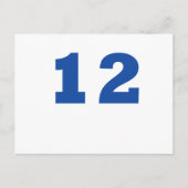 Nummer 12! briefkaart (Voorkant)