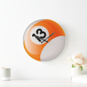 Nummer 13 Billiards Ball Clock Grote Klok (Huis)