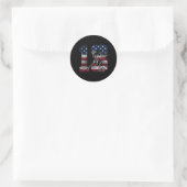 Nummer 13 Jaar IJshockey 13e Verjaardag Ronde Sticker (Tas)