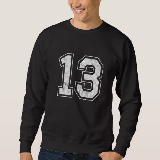 Nummer 13 trui (Voorkant)