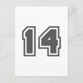 Nummer 14 briefkaart (Voorkant)