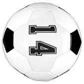Nummer 14 voetbal (Gedraaid)