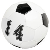 Nummer 14 voetbal (Drie kwart)
