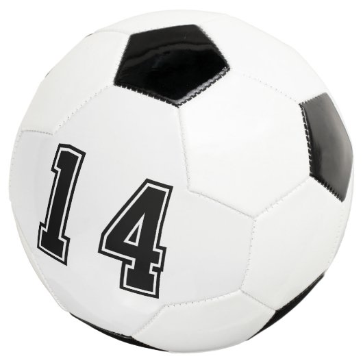 Nummer 14 voetbal (Drie kwart)