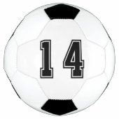 Nummer 14 voetbal (Voorkant)