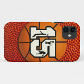 Nummer 15 Basketball Case-Mate iPhone Case (Achterkant (horizontaal))