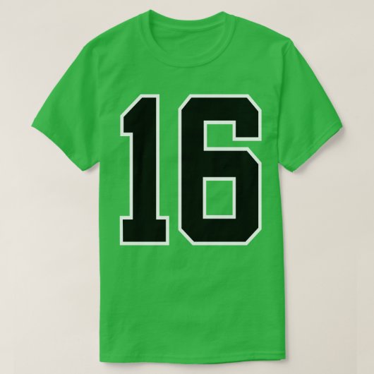 Nummer 15 t-shirt (Design voorkant)