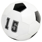 Nummer 15 voetbal (Drie kwart)