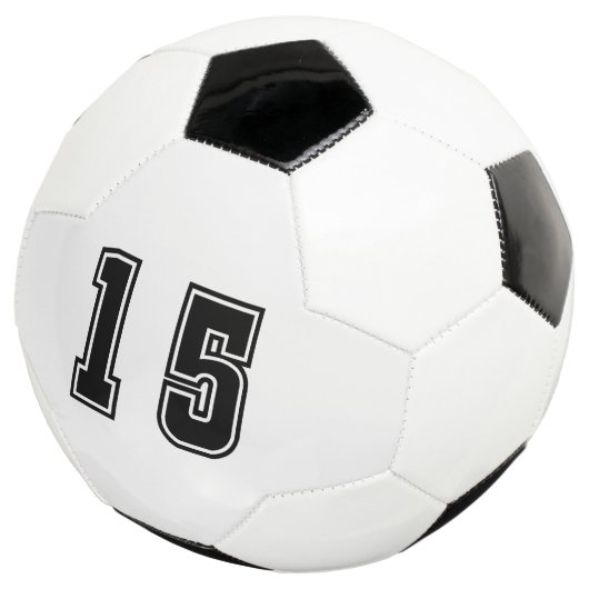 Nummer 15 voetbal (Drie kwart)