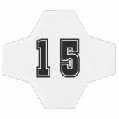 Nummer 15 voetbal (Enkel)