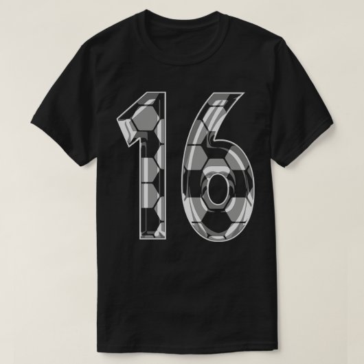 Nummer 16 Jersey 16 Moeder Speler Fan 1 T-shirt (Design voorkant)