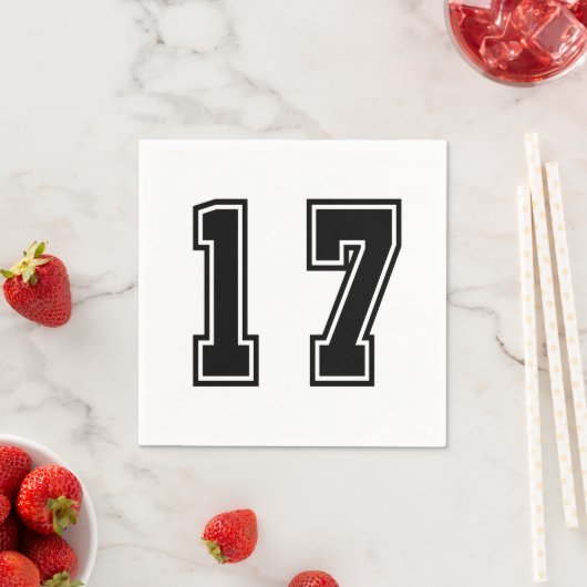 Nummer 17 servet (Insitu)