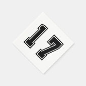 Nummer 17 servet (Hoek)
