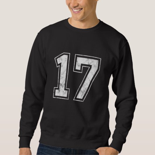 Nummer 17 trui (Voorkant)