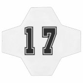 Nummer 17 voetbal (Enkel)