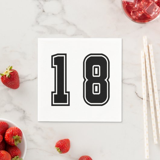 Nummer 18 servet (Insitu)