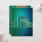 Nummer 19 / leeftijd / jaar / 19e verjaardag sjabl kaart (Voorkant / Achterkant in situ)