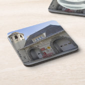 Nummer 19 Motor House in Washington D.C. Bier Onderzetter (Linkerzijde)