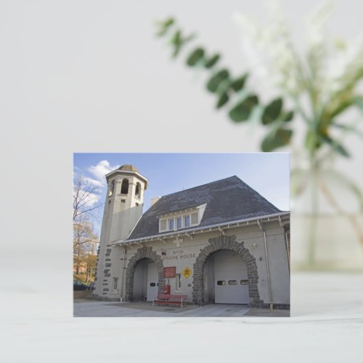 Nummer 19 Motor House in Washington D.C. Briefkaart (Staand voorkant)