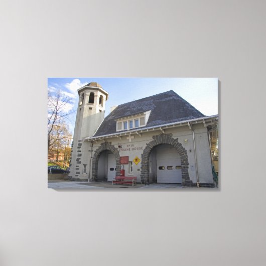 Nummer 19 Motor House in Washington D.C. Canvas Afdruk (Voorkant)