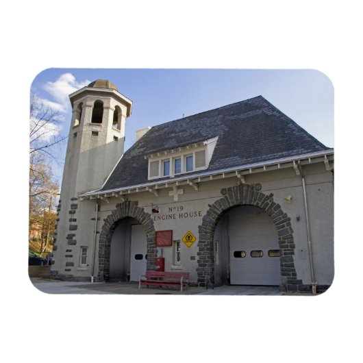 Nummer 19 Motor House in Washington D.C. Magneet (Horizontaal)