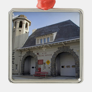 Nummer 19 Motor House in Washington D.C. Metalen Ornament