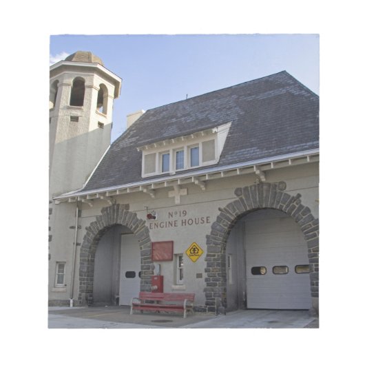 Nummer 19 Motor House in Washington D.C. Notitieblok (Voorkant)