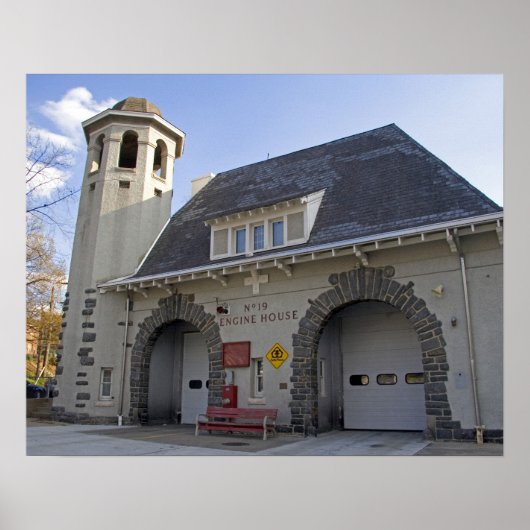Nummer 19 Motor House in Washington D.C. Poster (Voorkant)