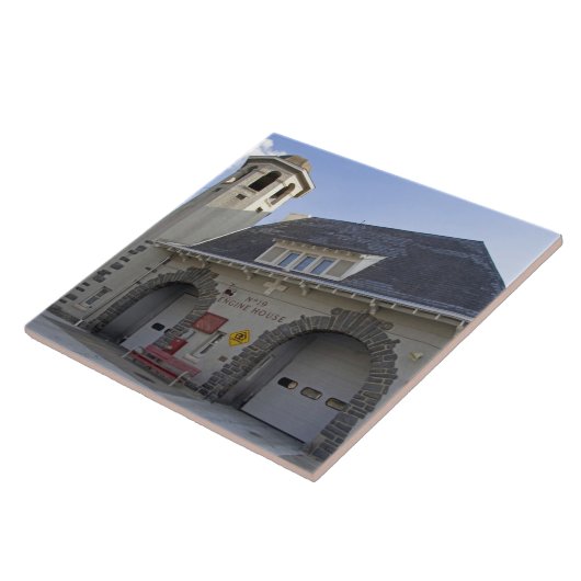 Nummer 19 Motor House in Washington D.C. Tegeltje (Zijkant)