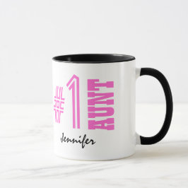 Nummer 1 Aangepast Collectie Cadeaucode Roze 1 Mok