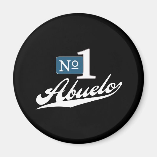 Nummer 1 Abuelo (2) Magneet (Voorkant)