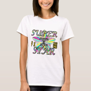 Nummer 1 Alle Pro Super Star T-shirt