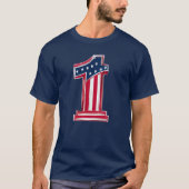 Nummer 1 Amerikaan T-shirt (Voorkant)