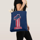 Nummer 1 Amerikaan Tote Bag (Dichtbij)