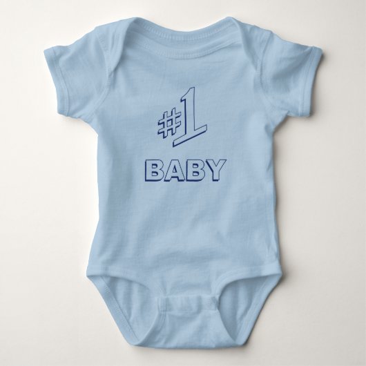 Nummer 1 Baby Romper (Voorkant)
