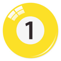 Nummer 1: balkstickers/etiketten
