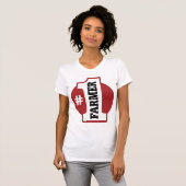 Nummer 1 boer t-shirt (Voorkant volledig)