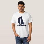 Nummer 1 Boot T-shirt (Voorkant volledig)