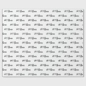 Nummer 1 Boss Cadeaupapier (Vlak)