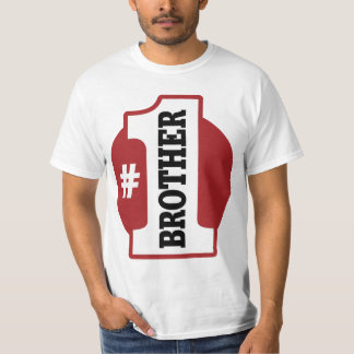 Nummer 1 Broer T-shirt