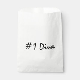 Nummer 1 Diva   Bedankzakje