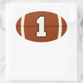 Nummer 1 Football Sticker (Tas)